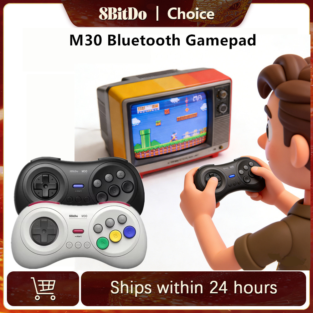 Board Game Android - 8Bitdo M30 وحدة تحكم بلوتوث غمبد