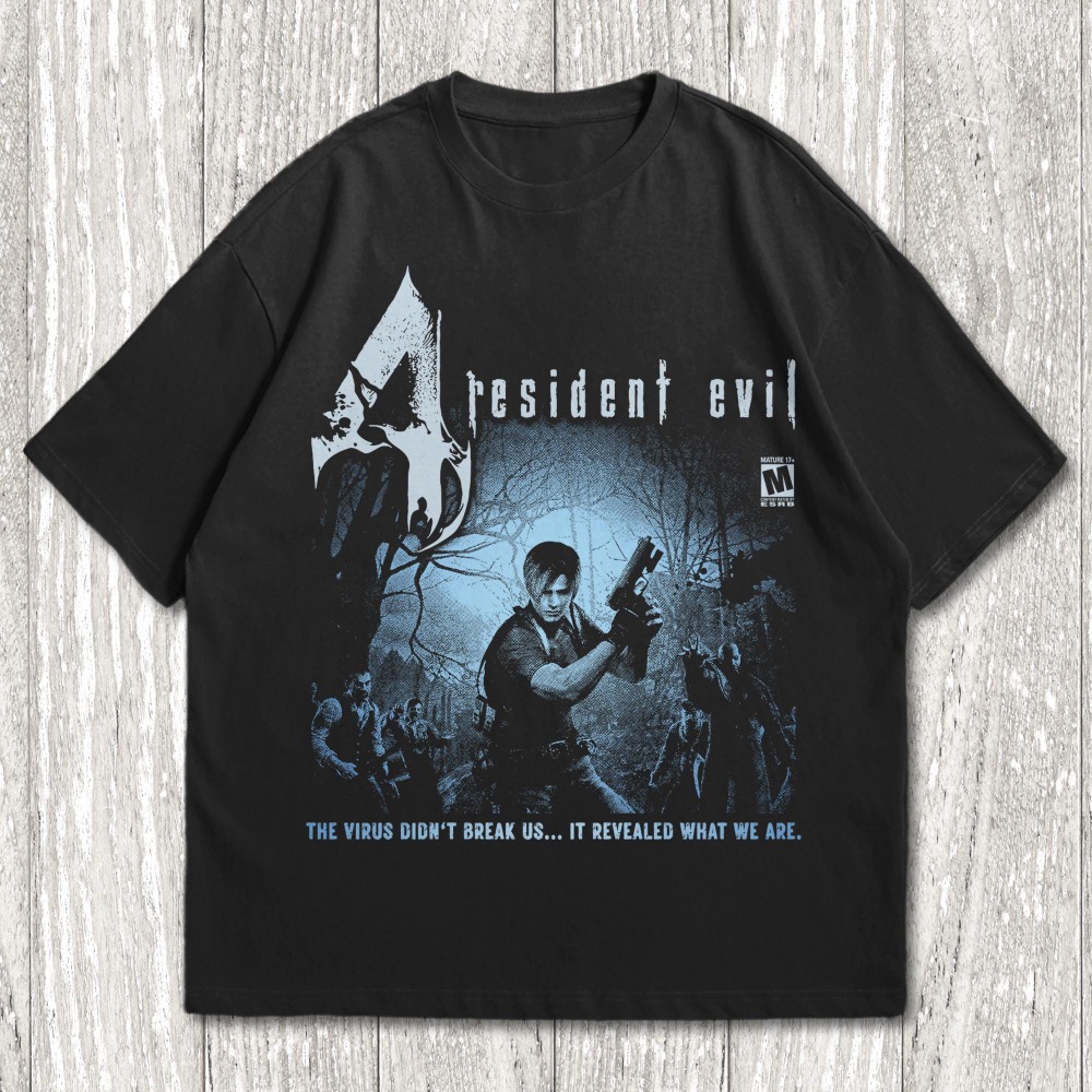 Board Game Resident Evil - تي شيرت Resident Evil 4، تي
