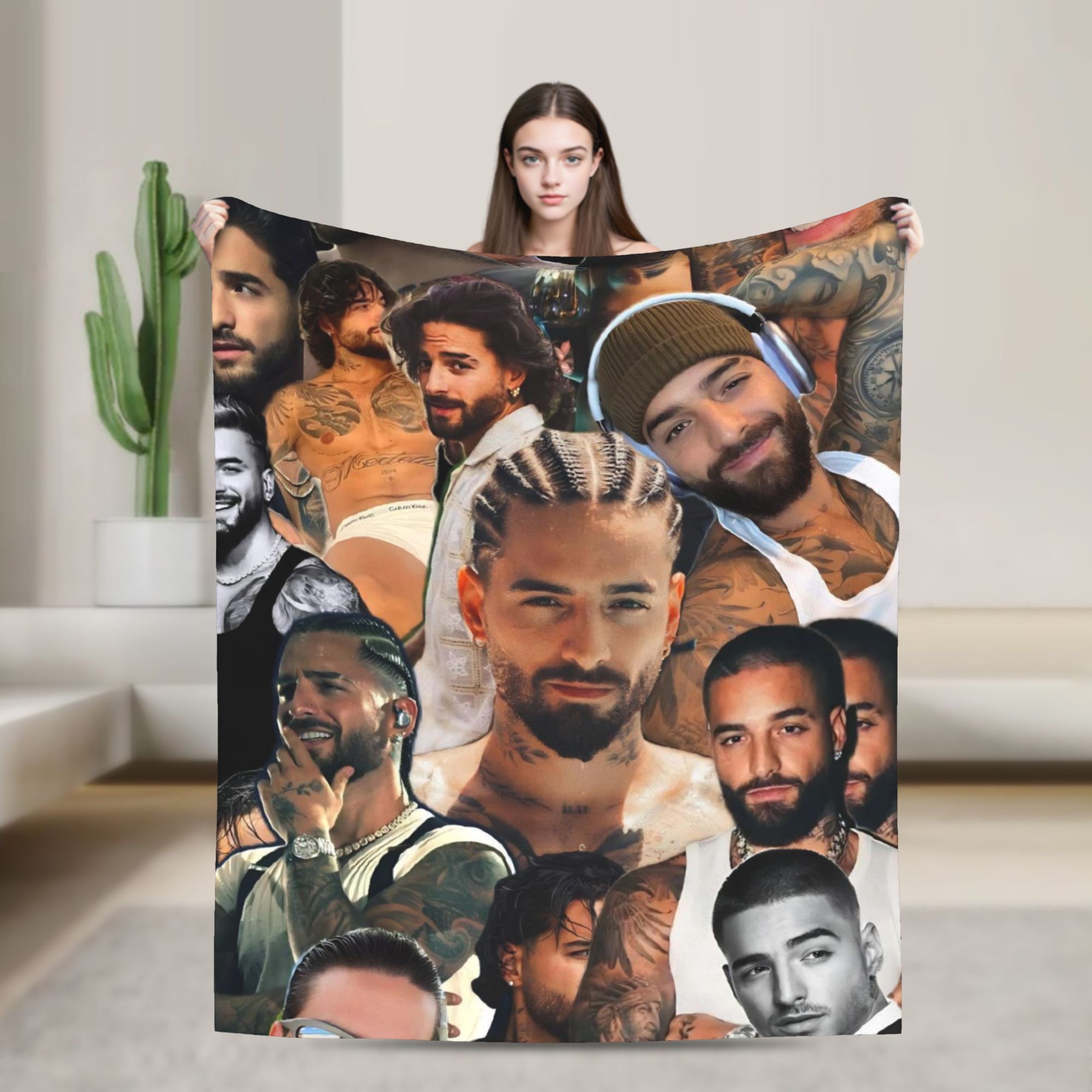 Board Game Halma - Maluma مغني الراب البطانيات لينة الجدة