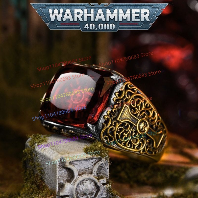 Board Game War - خاتم قابل للتعديل 40K Inquisitor، خاتم