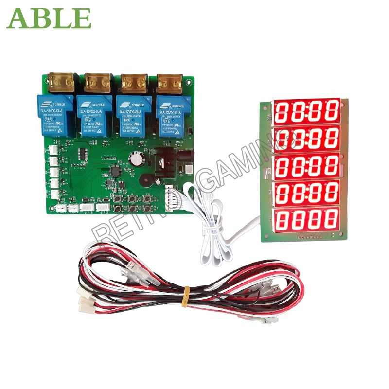Board Game Hegemony - JY-215 Inbuilt عداد 4 قناة الموقت