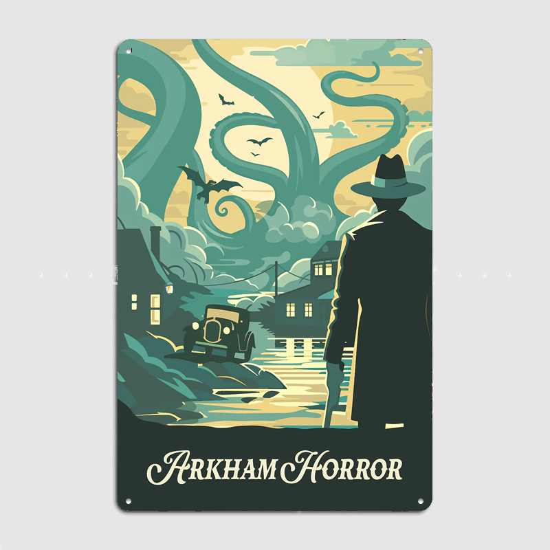 لافتة معدنية مستوحاة من لعبة آ - مراجعة Board Game Inspiration وسعره