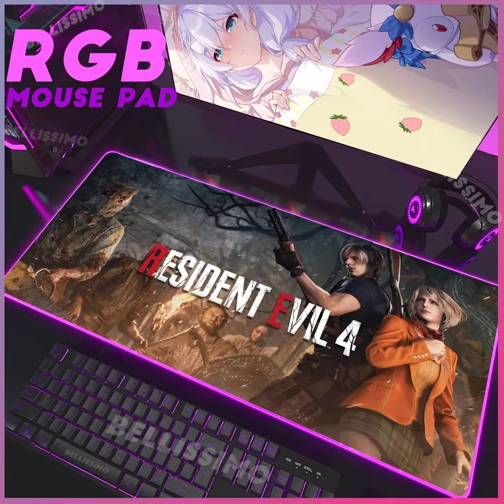لوحة ماوس ألعاب RGB من سلسلة R - مراجعة Board Game Resident Evil وسعره