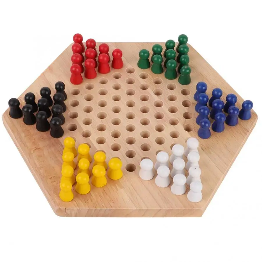 لوحة تعليمية خشبية للأطفال ، ه - مراجعة Board Game Halma وسعره