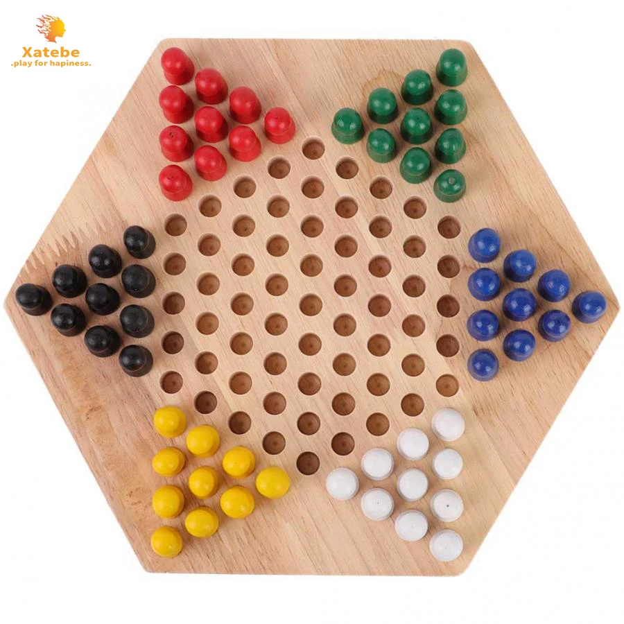 لوحة تعليمية خشبية للأطفال ، ه - مراجعة Board Game Halma وسعره