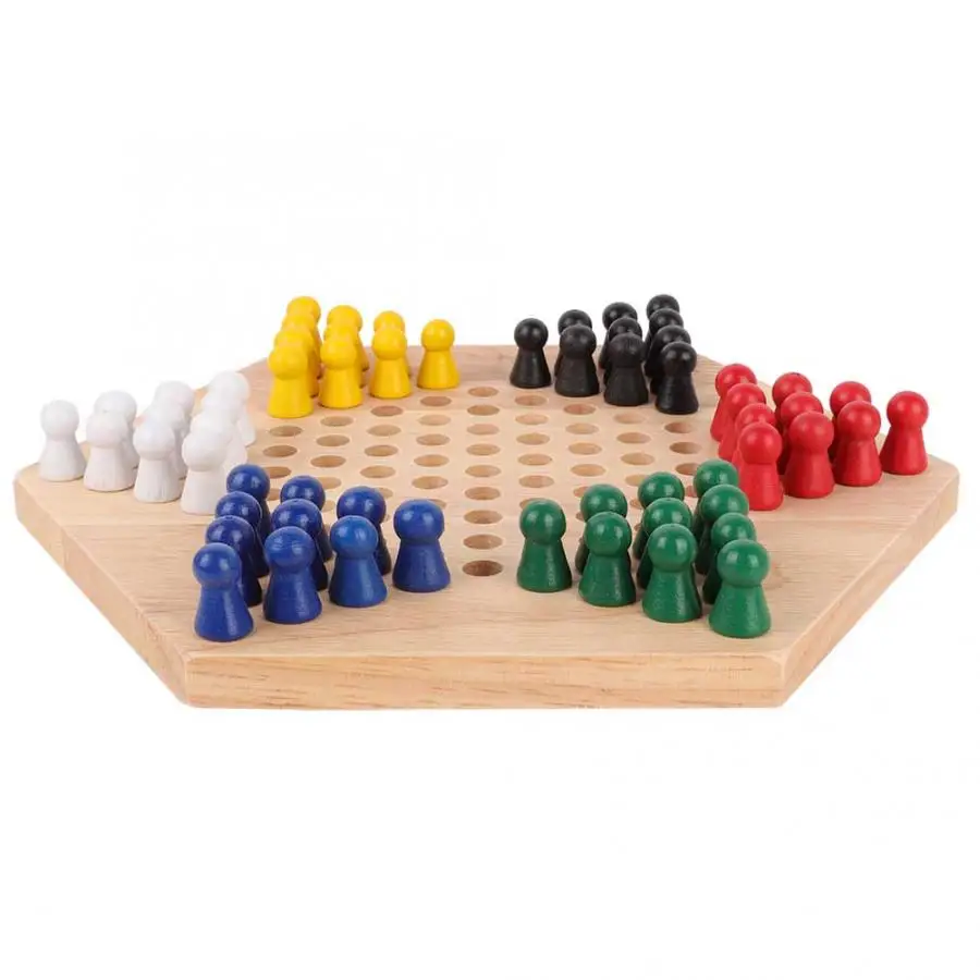 لوحة تعليمية خشبية للأطفال ، ه - مراجعة Board Game Halma وسعره