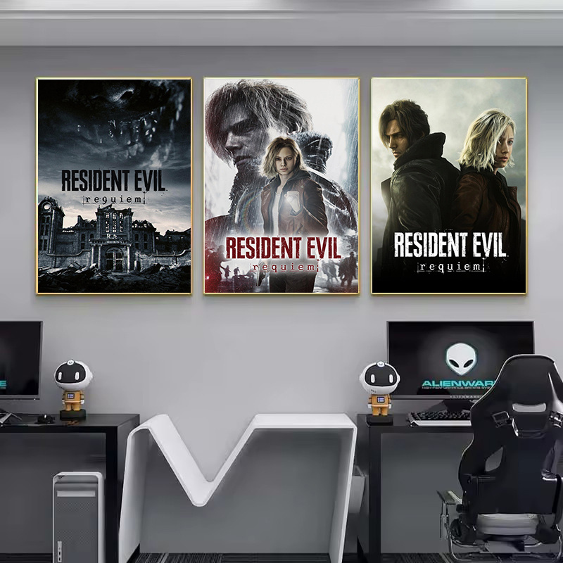 ملصق جداري فني لألعاب الرعب ال - مراجعة Board Game Resident Evil وسعره