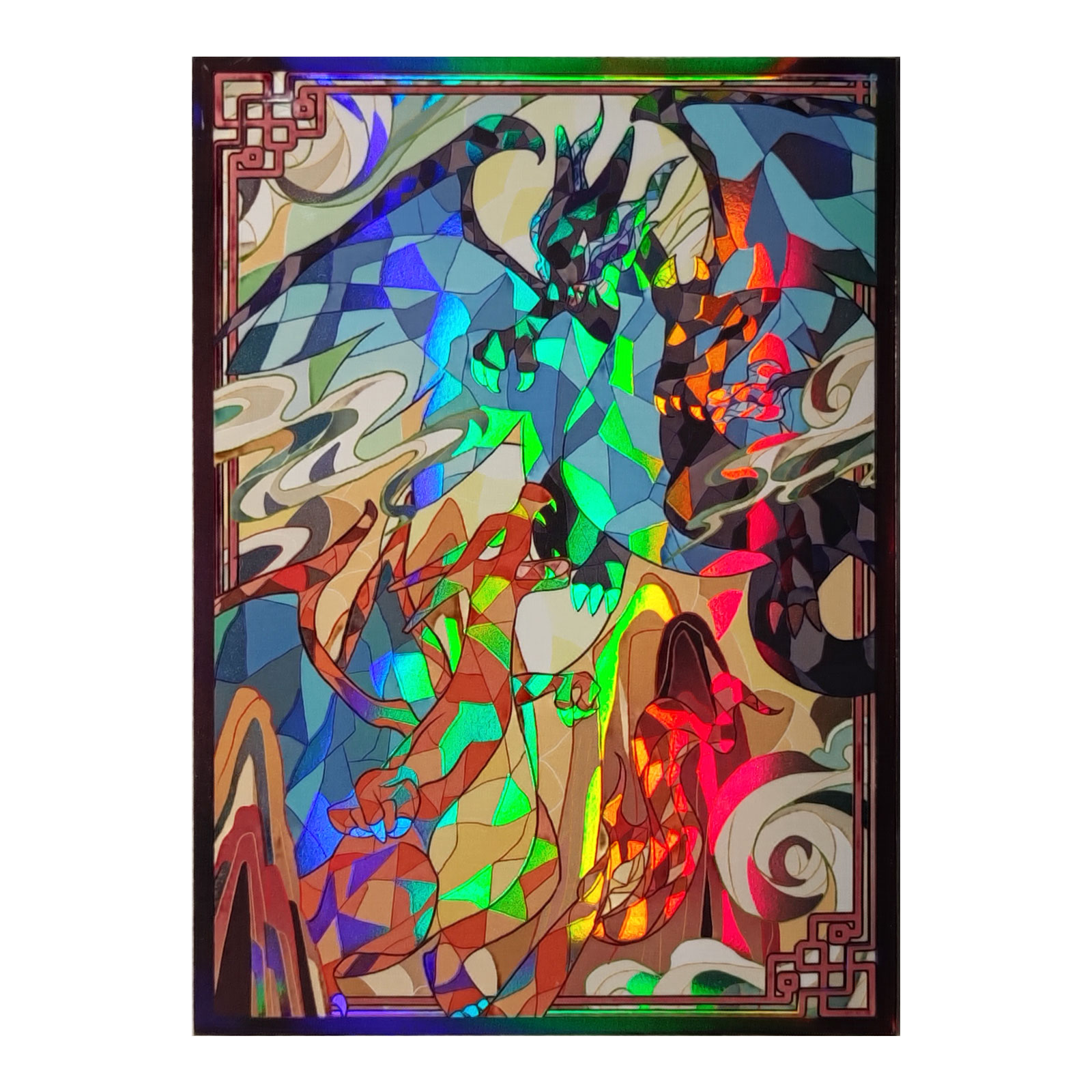 60ct هولو حافظة بطاقات 66x91 م - مراجعة Board Game Illustration وسعره