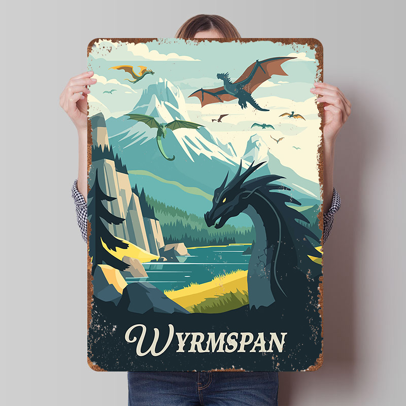 لوحة معدنية عتيقة مستوحاة من ل - مراجعة Board Game Inspiration وسعره