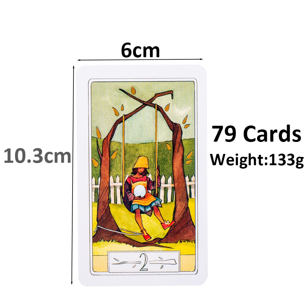 غريبة السفر التارو 10.3*6 سنتي - مراجعة Board Game Illustration وسعره