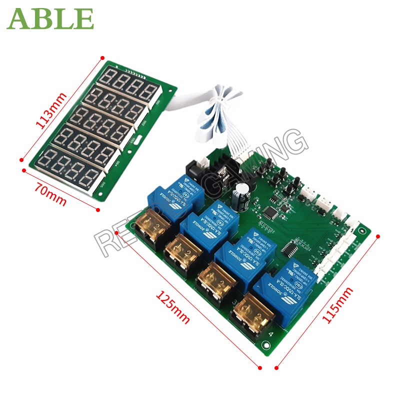 JY-215 Inbuilt عداد 4 قناة الم - مراجعة Board Game Hegemony وسعره