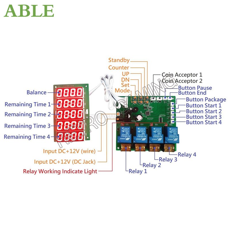 JY-215 Inbuilt عداد 4 قناة الم - مراجعة Board Game Hegemony وسعره