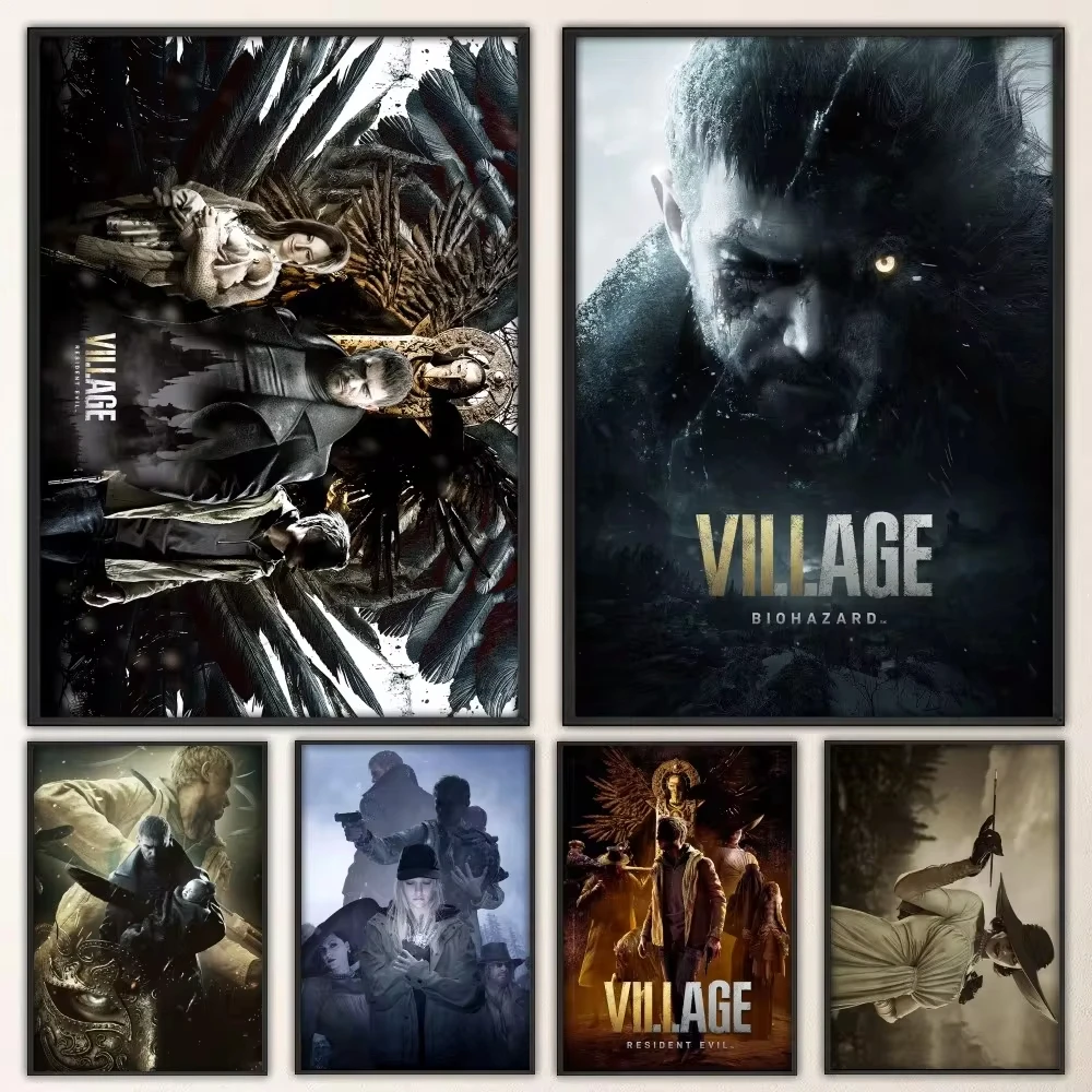 لوحة قماشية من Survent-Evil 8  - مراجعة Board Game Resident Evil وسعره