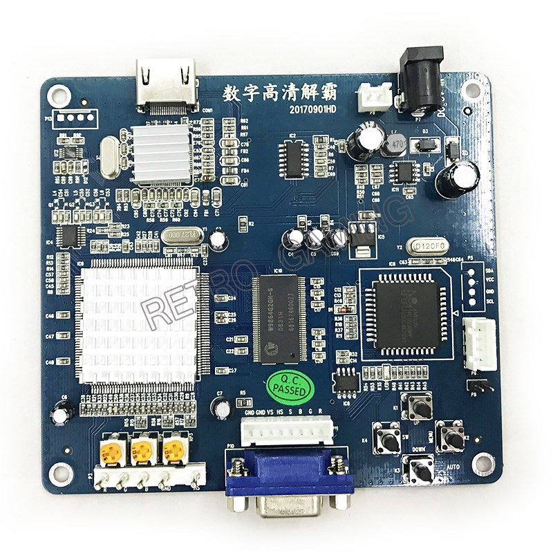 محول CGA إلى HDMI، لوحة تحويل  - مراجعة Board Game Path وسعره